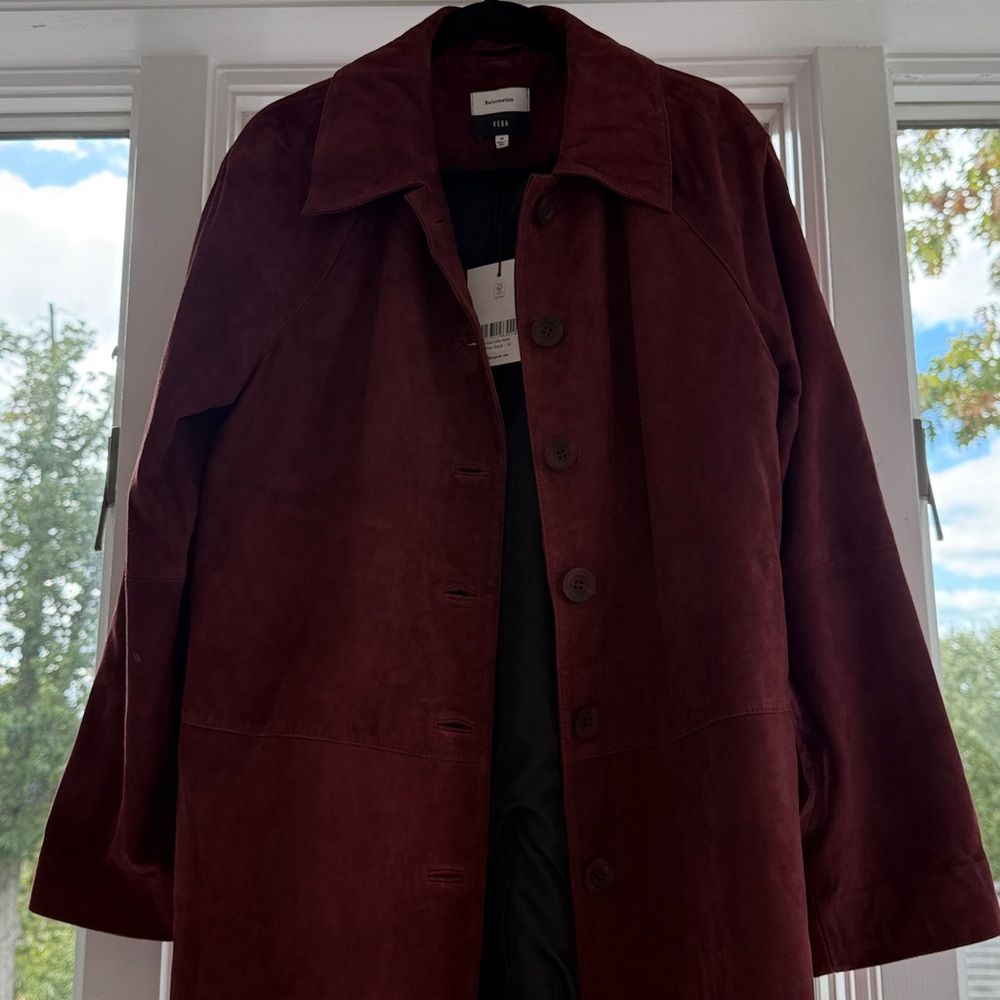 Reformation Veda Celine Jacket Red - Size M